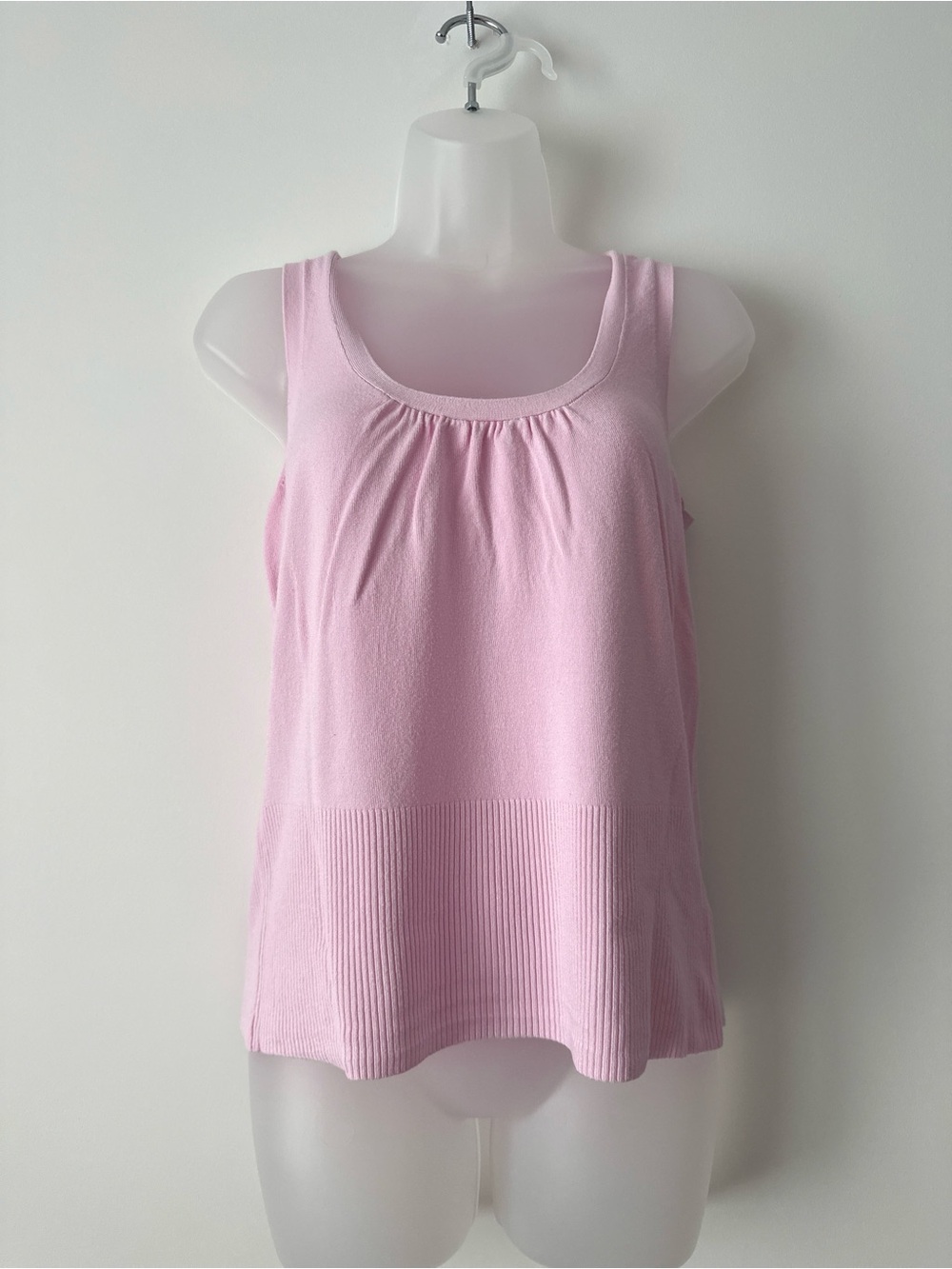 baby pink sweater vest
